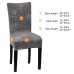 Fuloon Elegant Floral Printed Spandex Stretch Chair Cover | 4 PCS | Nordic Style