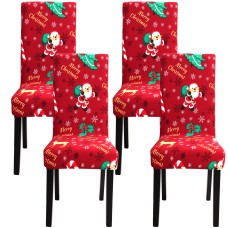 Fuloon Chair Covers Christmas | 4PCS B