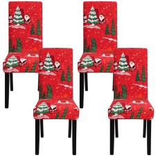 Fuloon Chair Covers Christmas | 4PCS