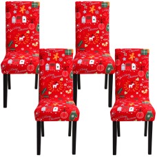 Fuloon Chair Covers Christmas Gloves | 4PCS 