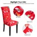 Fuloon Chair Covers Christmas Gloves | 4PCS 