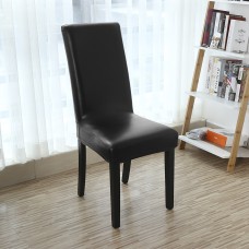 Fuloon Chair Cover PU leather | 4 PCS | Black