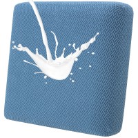Fuloon seat sofa cushion cover T-shaped polar fleece waterproof coating | 1PCS | Blue