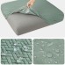 Fuloon seat sofa cushion cover T-shaped polar fleece waterproof coating | 1PCS | Matcha green