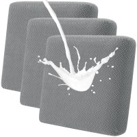 Fuloon seat sofa cushion cover T-shaped polar fleece waterproof coating | 3PCS | Dark Gray