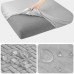 Fuloon seat sofa cushion cover T-shaped polar fleece waterproof coating | 1PCS | Light Gray