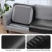 Fuloon Seat Covers Stretch Sofa Seat Cover Furniture Protector Couch Cushion Covers | 3 PCS | Black