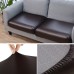 Fuloon Seat Covers Stretch Sofa Seat Cover Furniture Protector Couch Cushion Covers | 2 PCS | Coffee