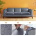 Fuloon Seat Covers Stretch Sofa Seat Cover Furniture Protector Couch Cushion Covers | 1 PCS | Grey