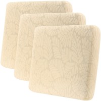 Fuloon sofa cushion cover jacquard | 3PCS | Beige