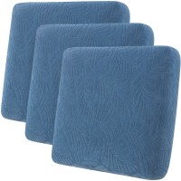 Fuloon sofa cushion cover jacquard | 3PCS | Blue