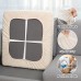 Fuloon sofa cushion cover Jacquard leaf waterproof coating | 3PCS | Beige