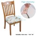 Fuloon Floral Printed Stretch Dining Chair Seat Cover | 4 PCS | European and American style