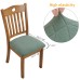 Fuloon jacquard leaves Chair Seat Cover | 6 PCS | Matcha green