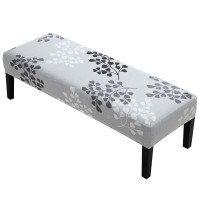 Fuloon Printed Bench Chair Cover Autumn leaves