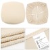 Fuloon Knitted jacquard chair seat cover | 6PCS |  Beige