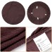 Fuloon Knitted jacquard chair seat cover | 6PCS | Coffee