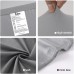Fuloon Waterproof Universal elastic chair cover | 4PCS | Gray