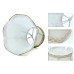 Fuloon Set of 6pcs Modern Droplight Wall Lamp Candle Chandelier Lampshade | white flash
