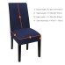 Fuloon Universal elastic chair cover | 6PCS | Navy blue