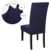 Fuloon Universal elastic chair cover | 6PCS | Navy blue