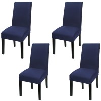 Fuloon Universal elastic chair cover | 4PCS | Navy blue