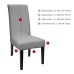 Fuloon Universal elastic chair cover | 4PCS | Light Gray