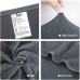 Fuloon Jacquard Stretch Box Cushion Dining Chair Cover | 4 PCS | Dark Gray