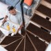 Fuloon Stair anti-slip mat 15 pieces brown 20*65