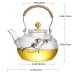 Fuloon Lift-style glass teapot | transparent color