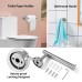 Fuloon Adjustable 5-piece bathroom hardware set | silver